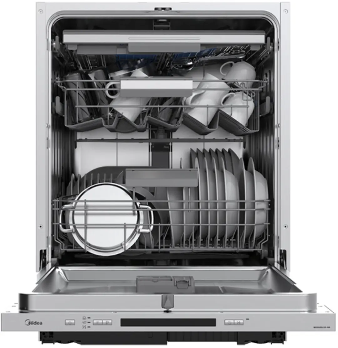 Midea MID60S220-HR Inbouwvaatwasser 14 Couverts - RVS