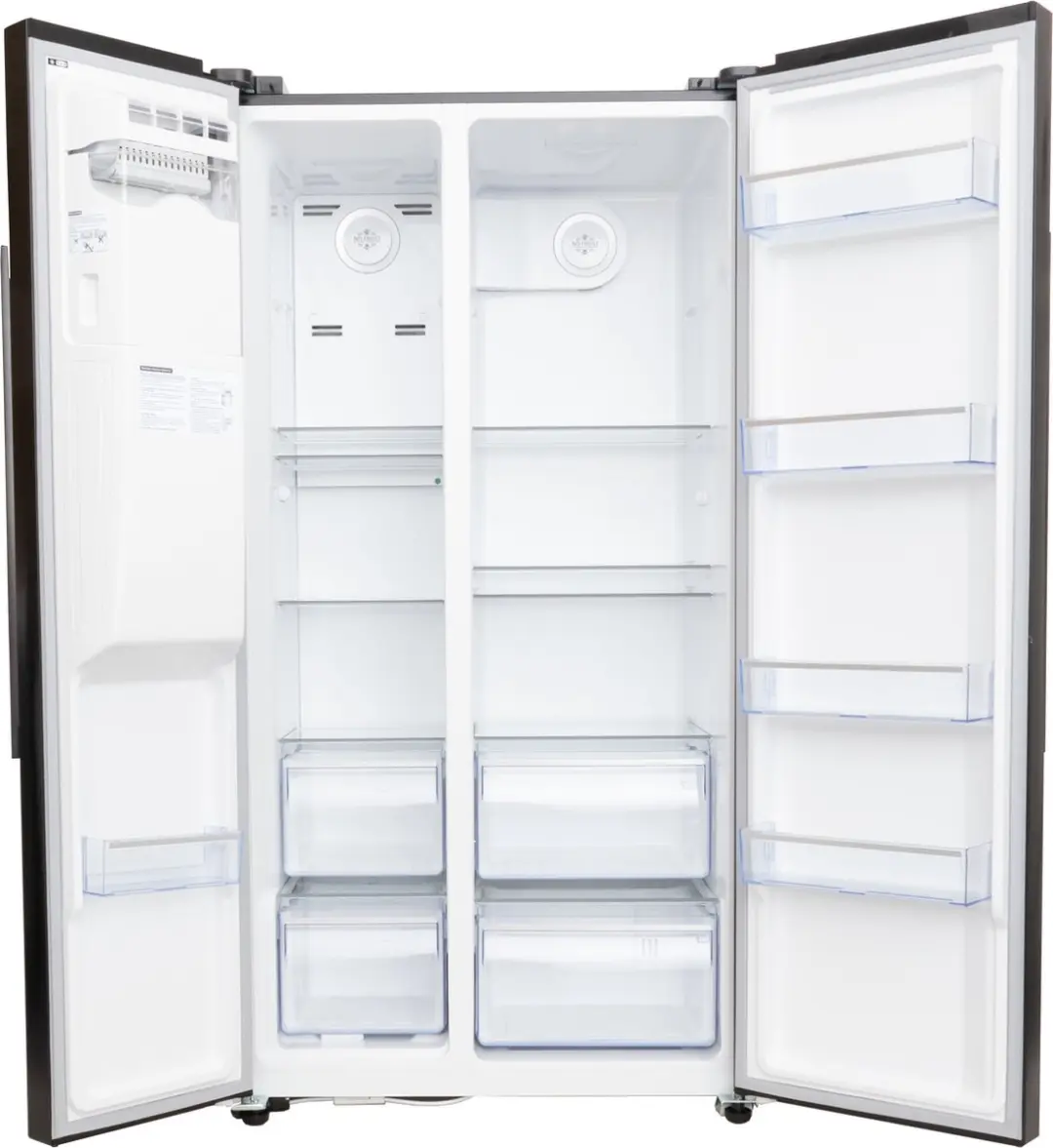 Frilec BONNSBS-666-HCF-040EDI Amerikaanse Koelkast - 513L - No Frost - Zwart