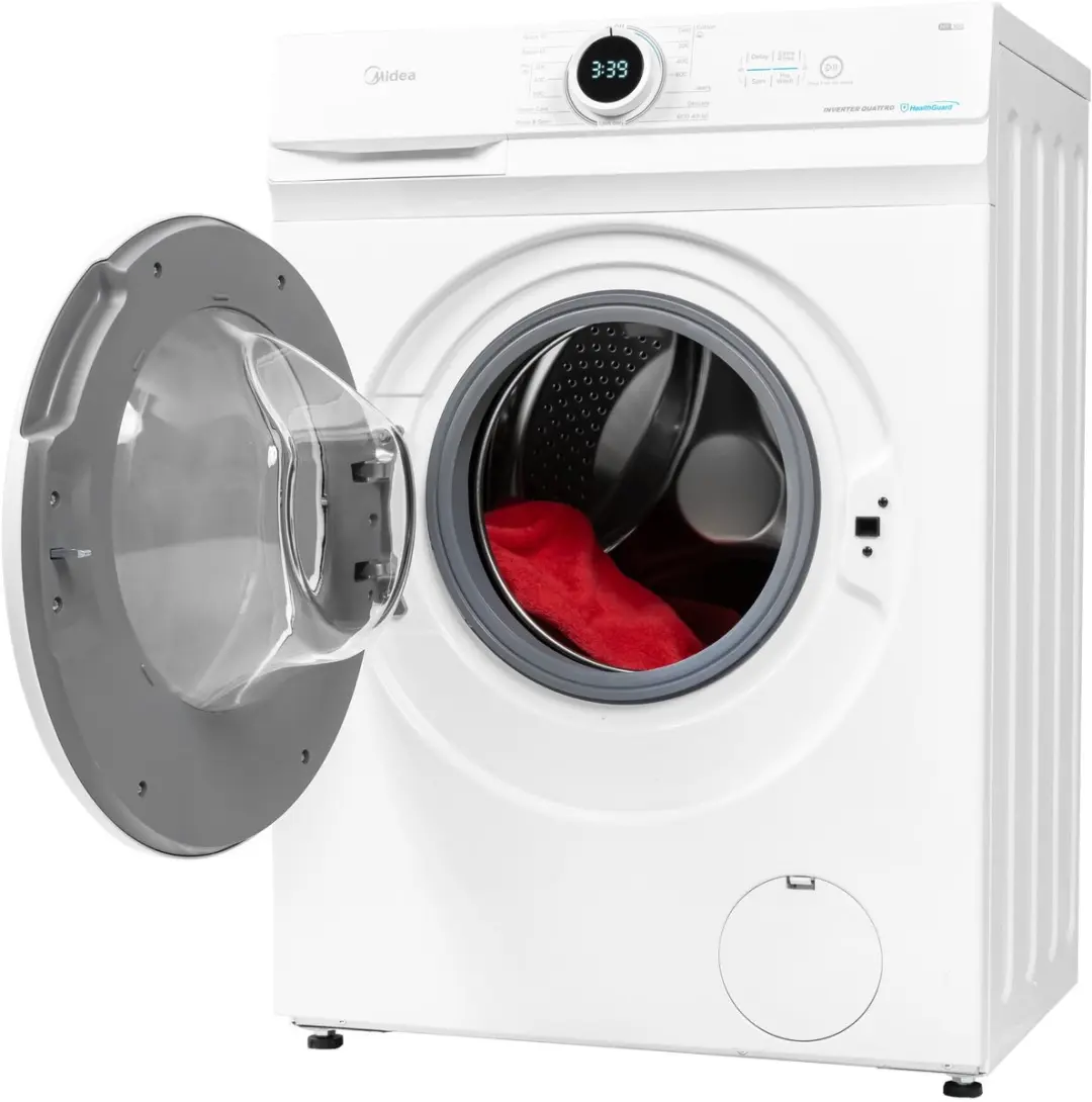Midea MF100W80BA/W-HR Wasmachine 8kg - 1400rpm - Wit