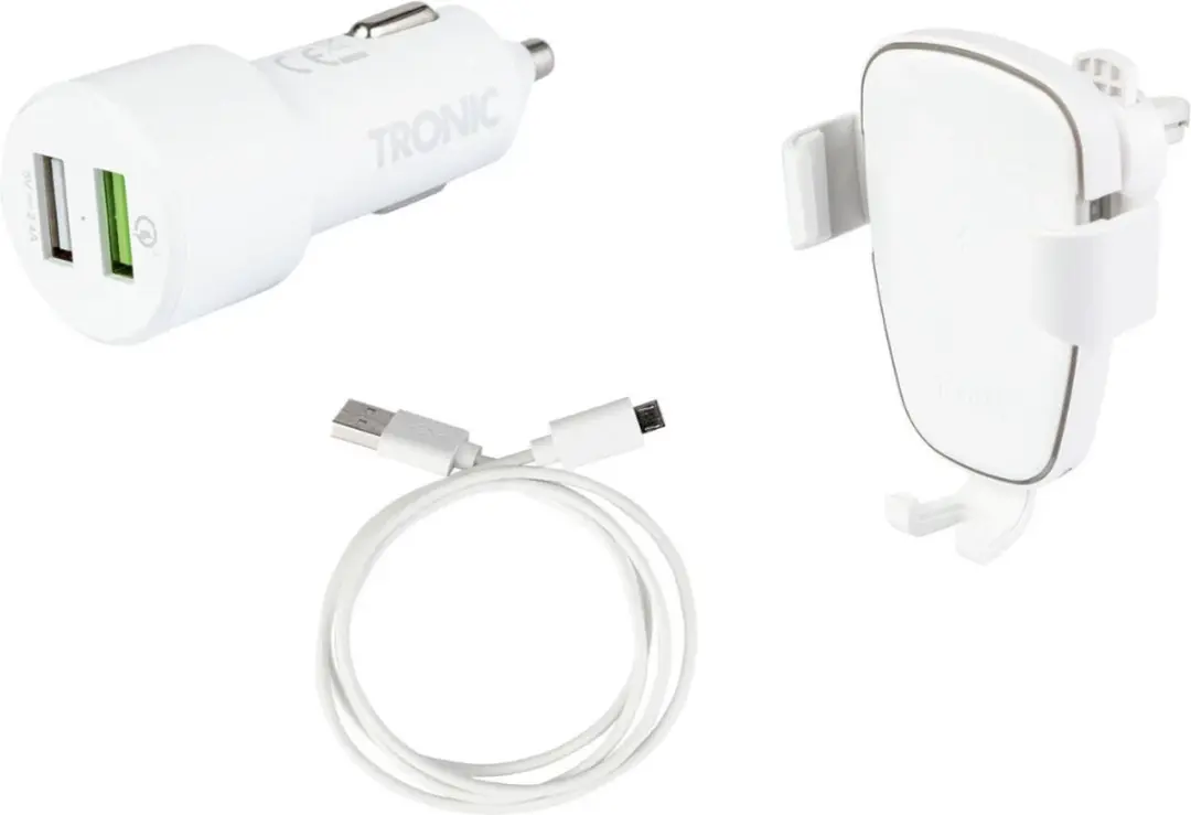 Tronic Smartphonehouder met Qi-laadfunctie