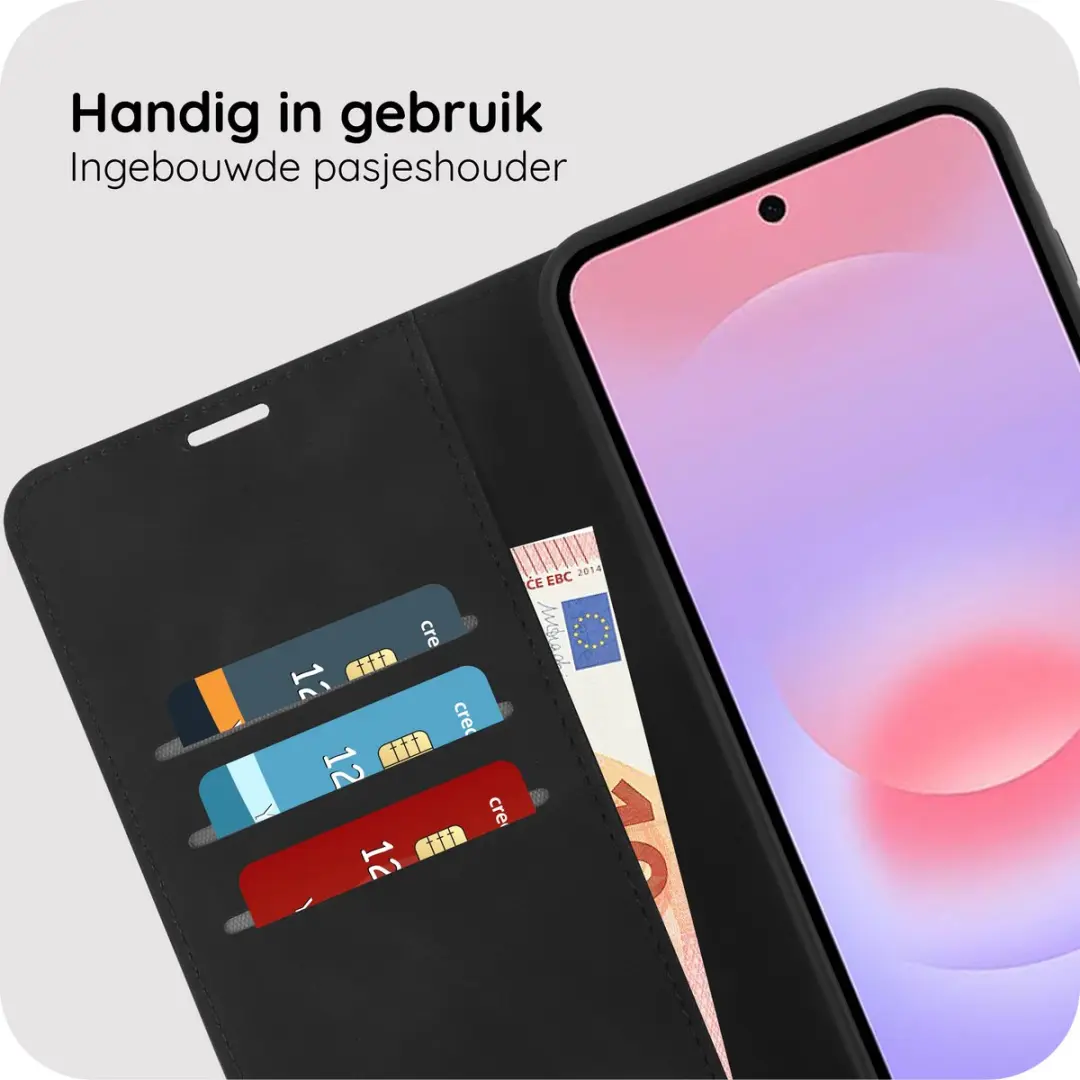 Just in Case Samsung Galaxy A27 Hoesje MSA2869PW1 - Pasjeshouder - Zwart