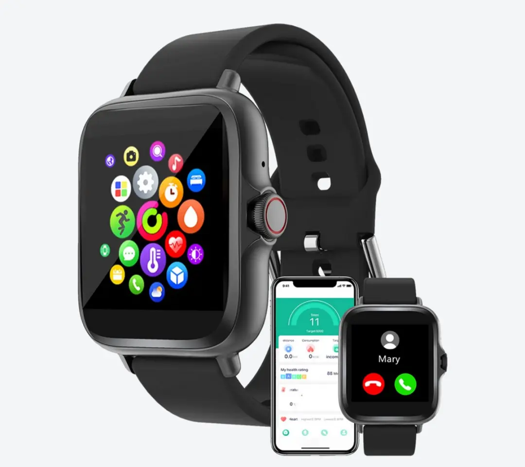 Denver SW-157AC Sport Smartwatch - 42mm - Zwart