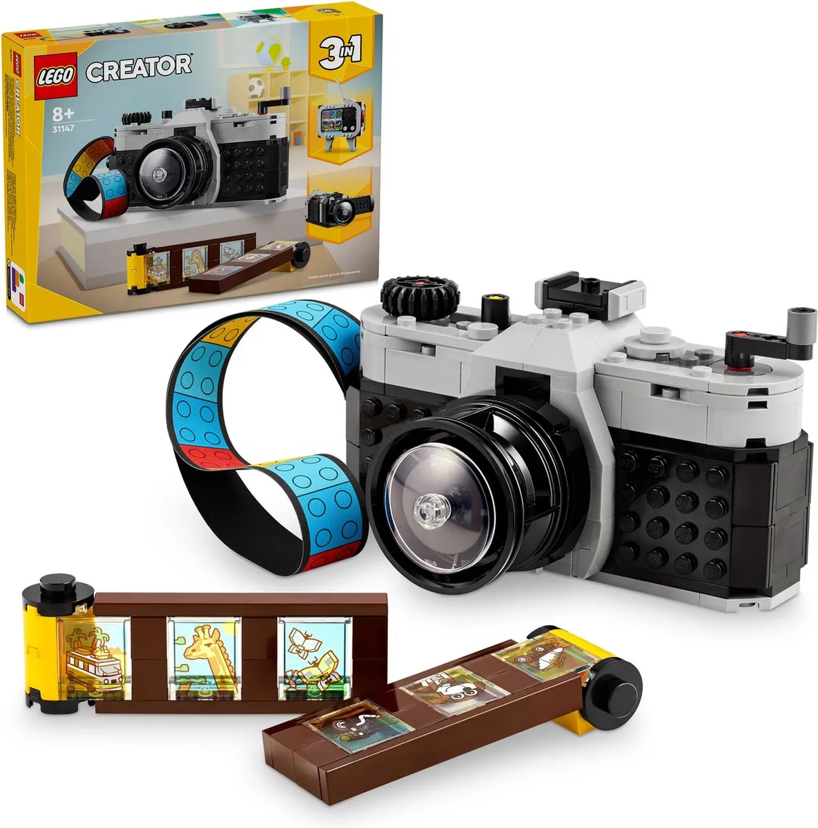 LEGO Creator 3in1 Retro Fotocamera 31147 - 261 Stukken