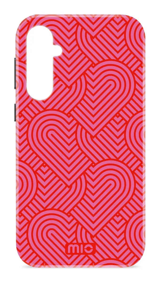 Mio by Mobilize Hoesje MIOPHS24FE5G - Samsung Galaxy S24 FE - MagSafe - Rood