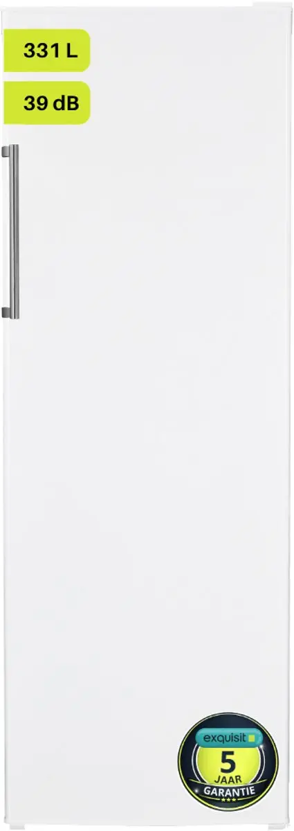 Exquisit KS350-V-H-040DW Koelkast 331L