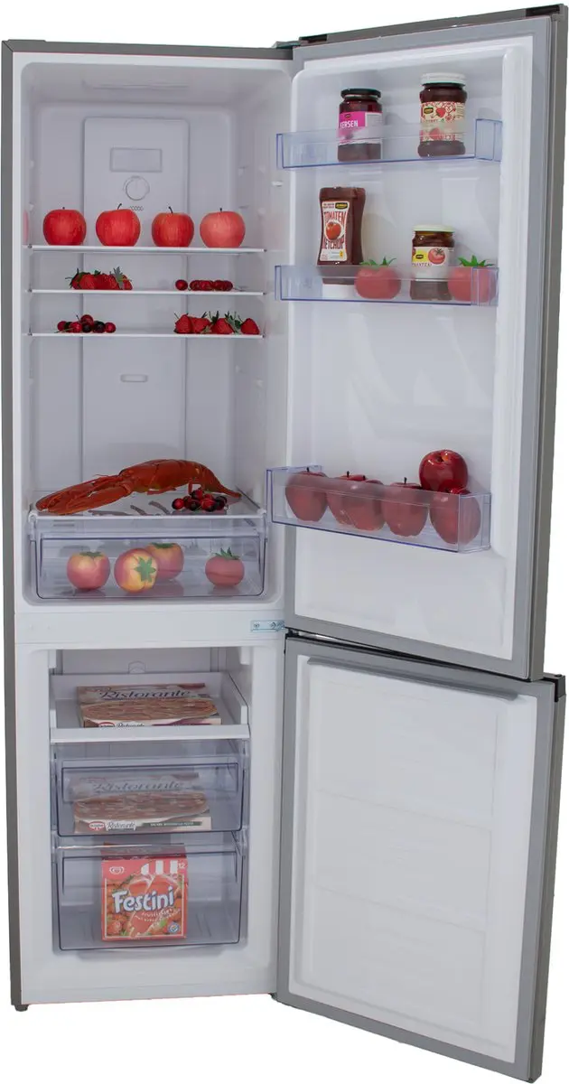 Frilec BONN275-NF-040CI Koel-vriescombinatie 253L - No Frost - Inox