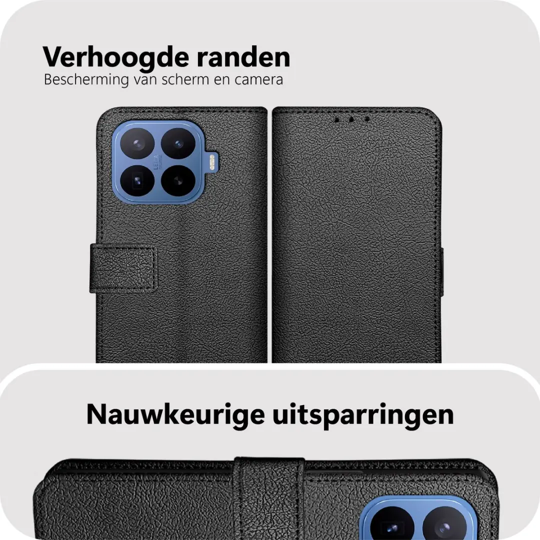 Just in Case Bookcase Classic Hoesje Xiaomi 17T Pro MXM2913CW1 - Zwart