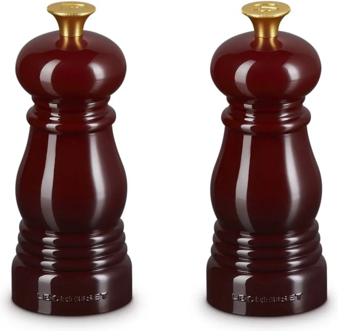 Le Creuset Mini Peper- en Zoutset Garnet