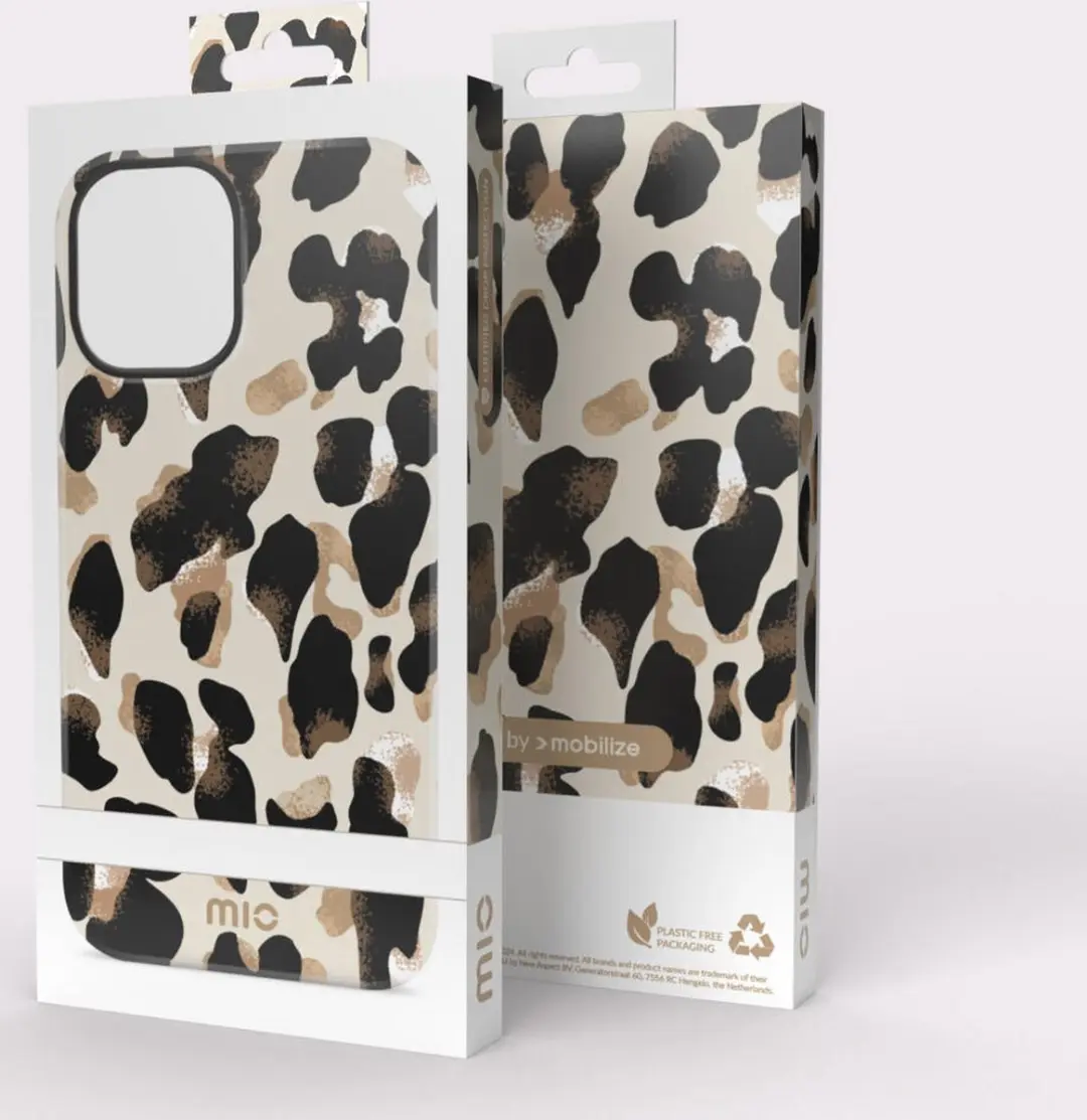Mio by Mobilize Hoesje S25 Ultra MIOSPS25UTRA5G - Leopard