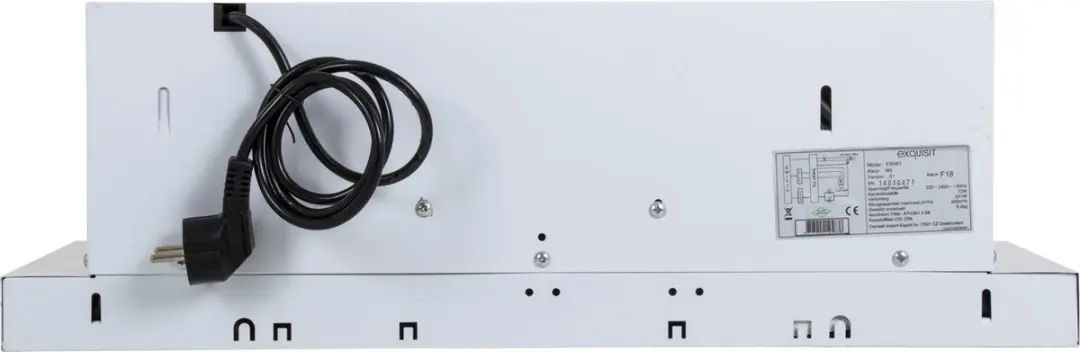 Exquisit FSH61 Vlakscherm Afzuigkap - 280 m³/u - 120mm