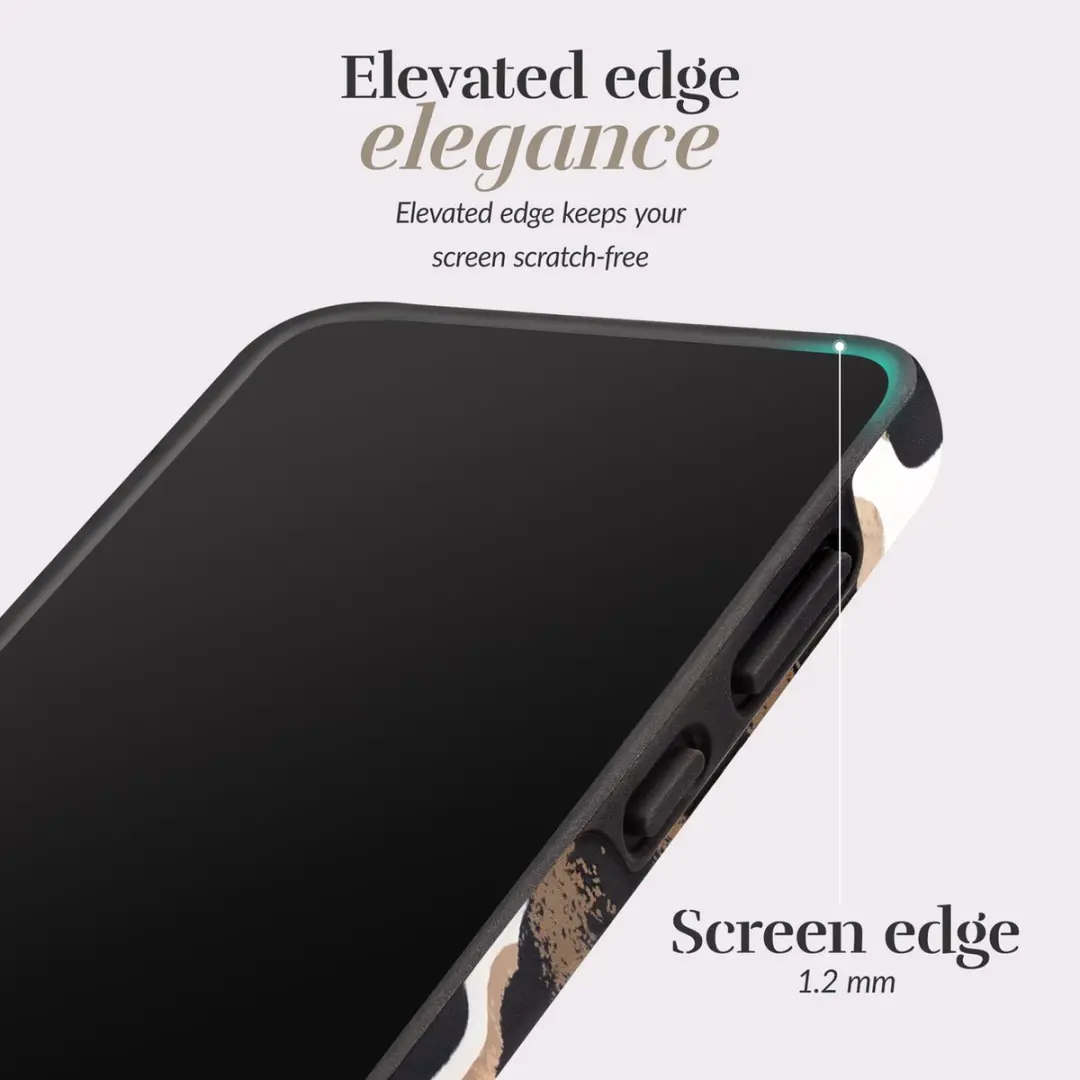 Mio MagSafe iPhone 14 Pro Hoesje - MIOSPIPH14PRO - Wit/Bruin