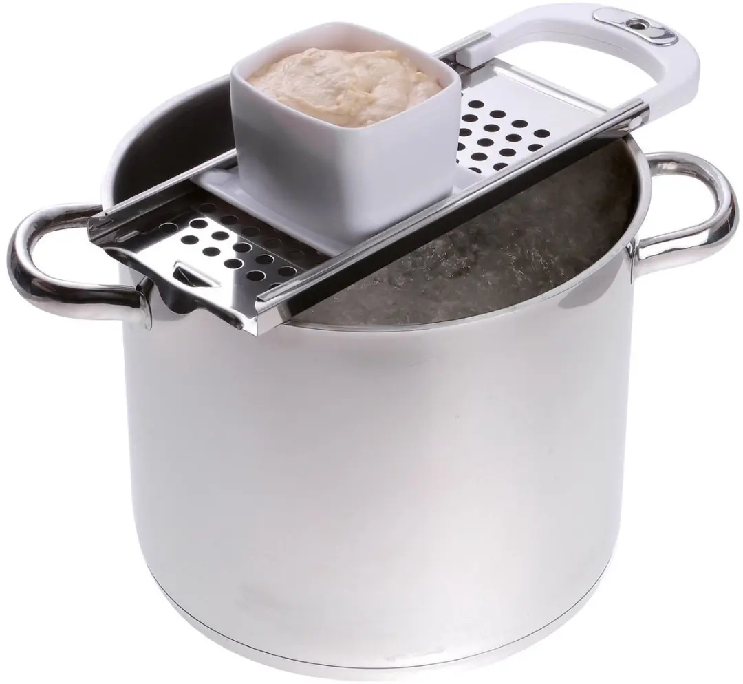 Westmark Spaetzle-set 2-delig - Roestvrij staal - Zilver/Zwart