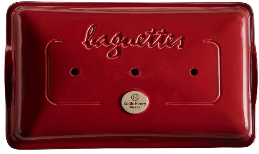 Emile Henry Grand Cru Baguettesvorm 390x240mm - Rood