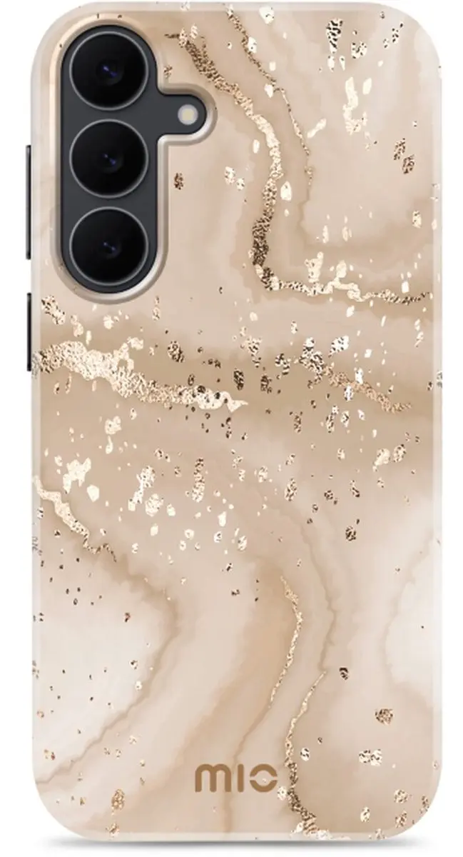 Mio Hoesje Samsung Galaxy S25 FE Gold Marble
