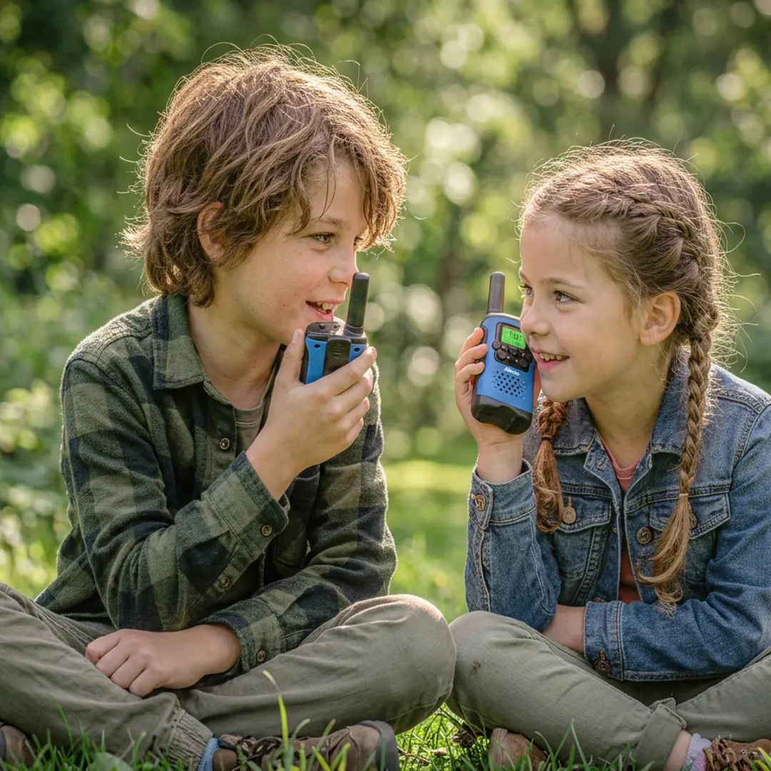 Alecto FR-115BW Walkie Talkie Set - 2 Stuks Blauw