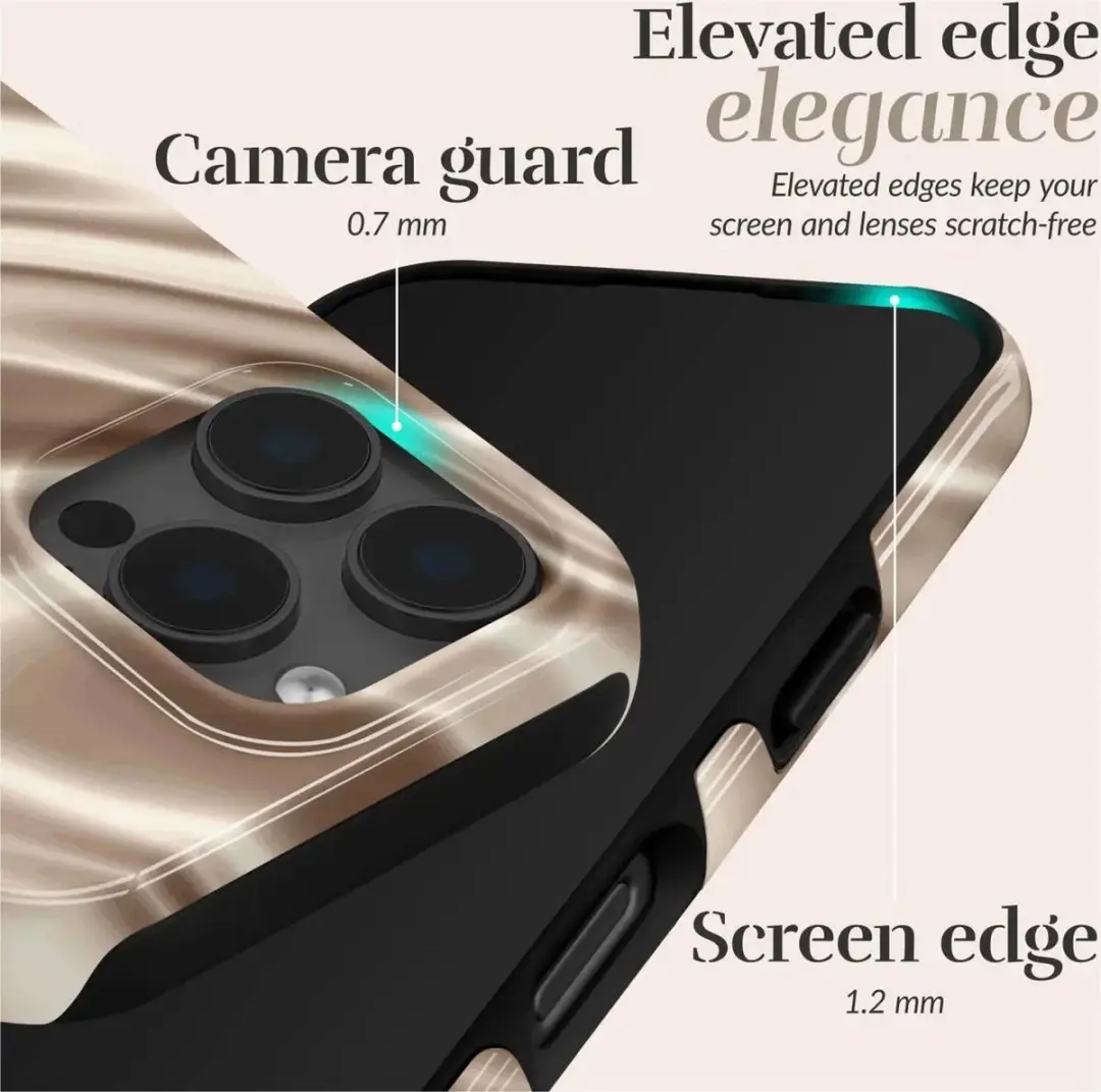 Mio Silky Dreams Hoesje iPhone 16 Pro - MIOSDIPH16PRO - Goud