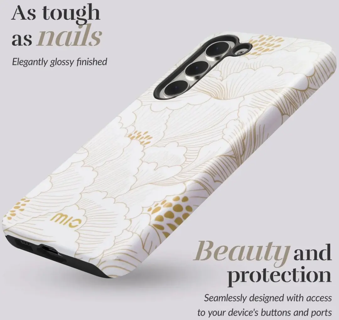 Mio by Mobilize Hoesje MIOWRS25P5G - Samsung Galaxy S25 Plus - Wit