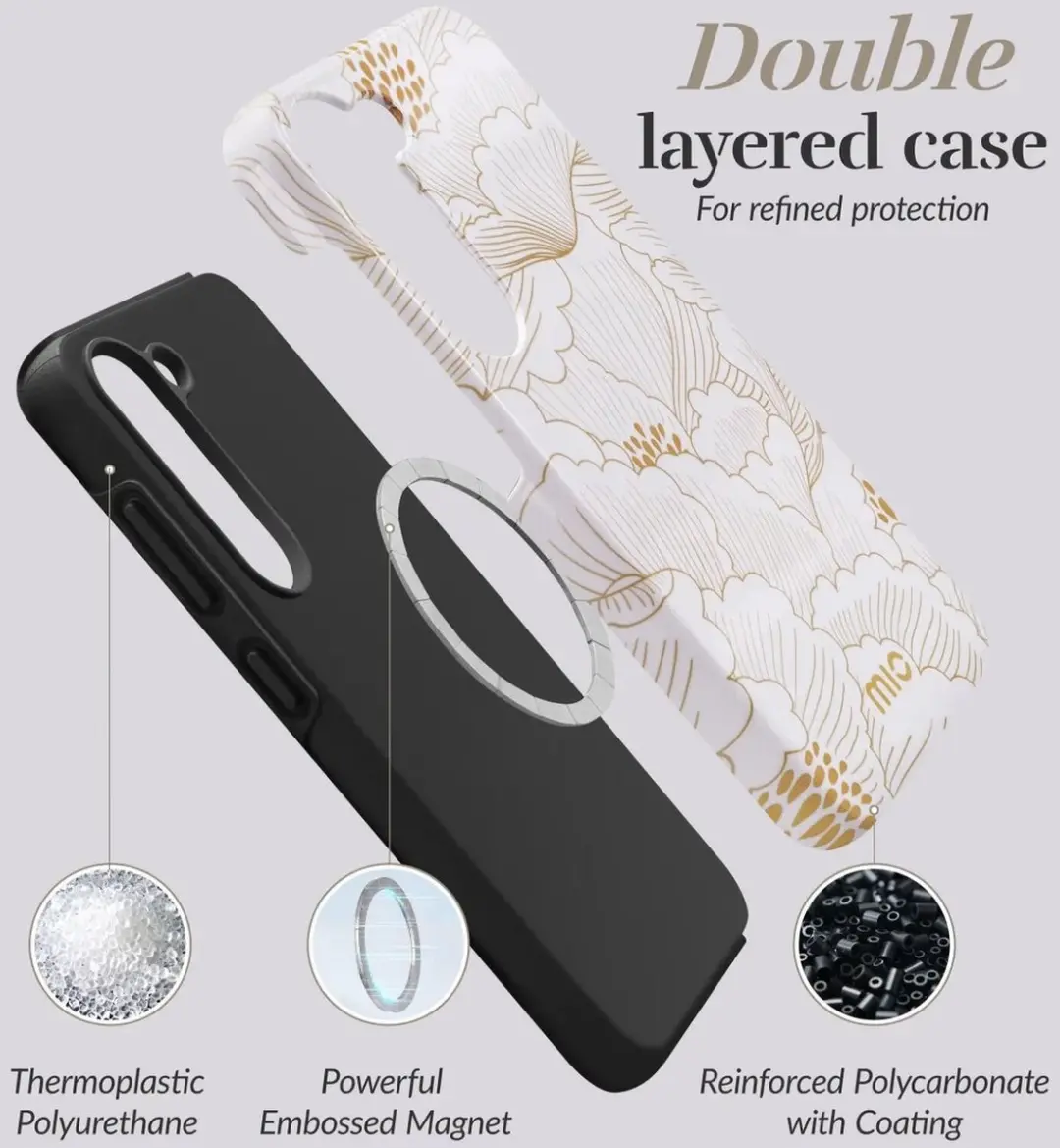 Mio by Mobilize Hoesje MIOWRS25P5G - Samsung Galaxy S25 Plus - Wit