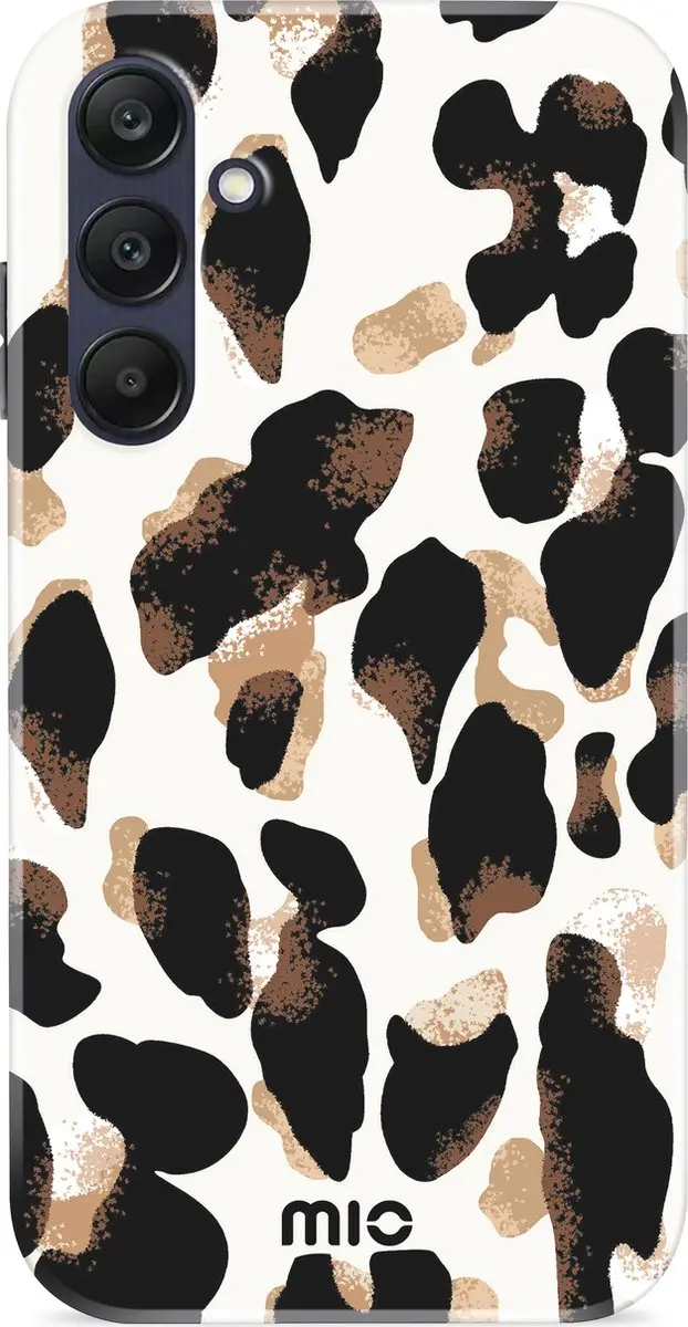 Mio MagSafe Samsung Galaxy A25 Hoesje MIOSPA255G - Leopard