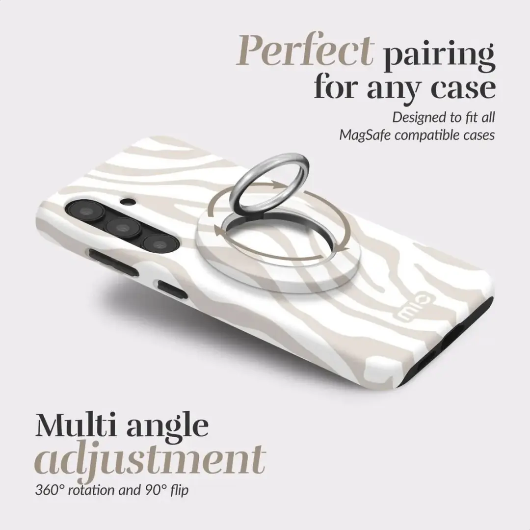 Mio Ring Holder MagSafe MIOMCSRSZ - Sandy Zebra