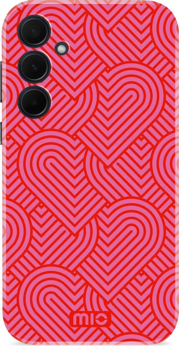 Mio MagSafe Samsung Galaxy A35 Hoesje - Rood