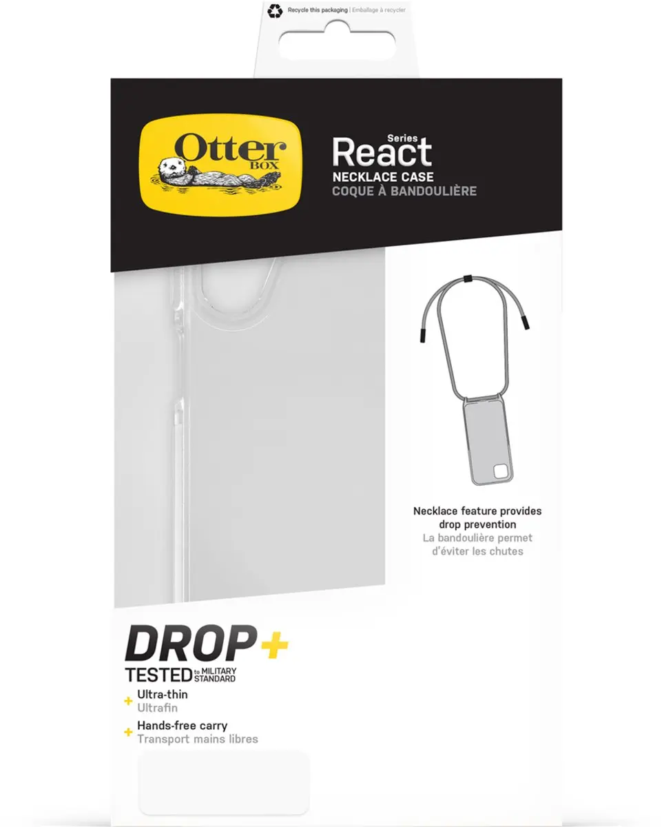 OtterBox React Necklace 77-95206 - Samsung Galaxy A15/A15 5G - Transparant