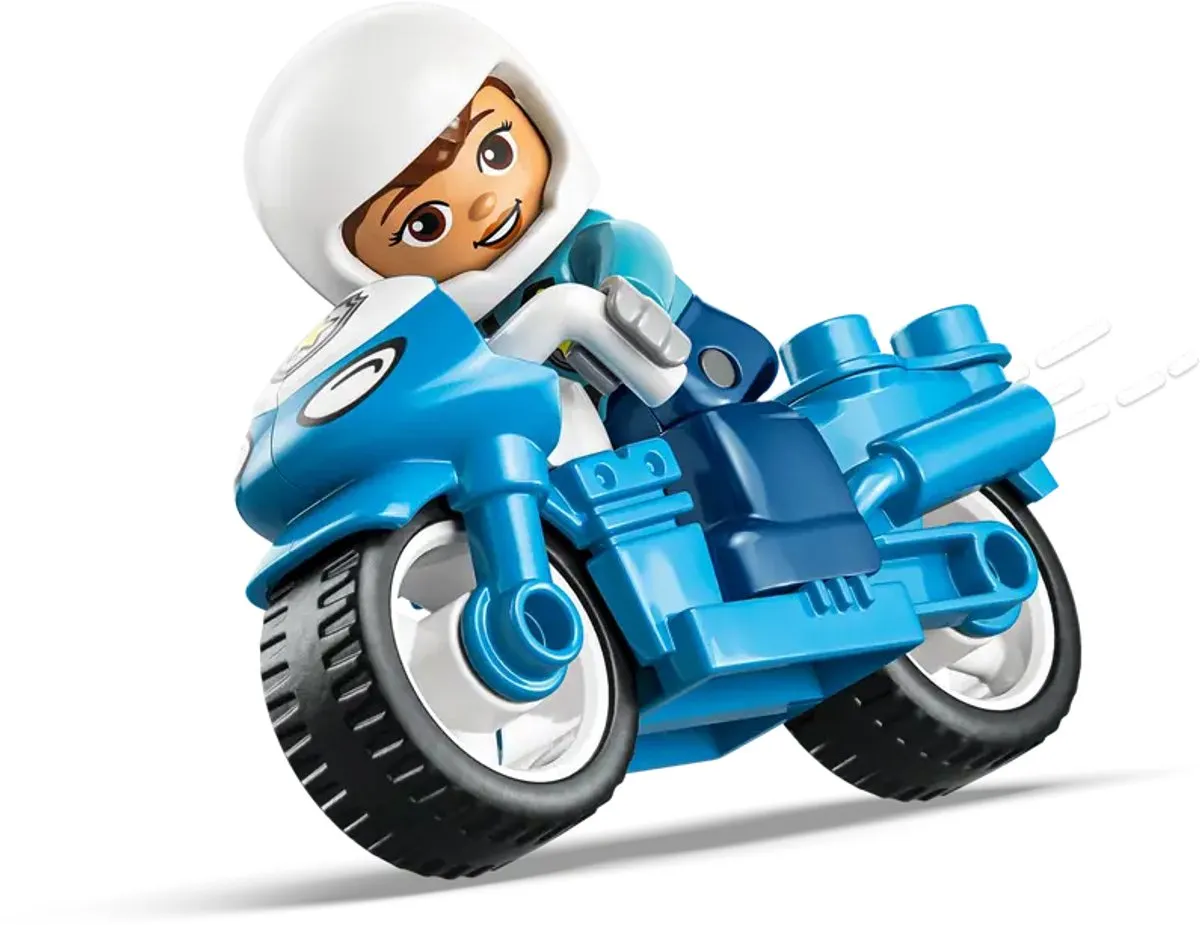 LEGO DUPLO Town Politiemotor 10471 - 11 Stukken - Multicolor