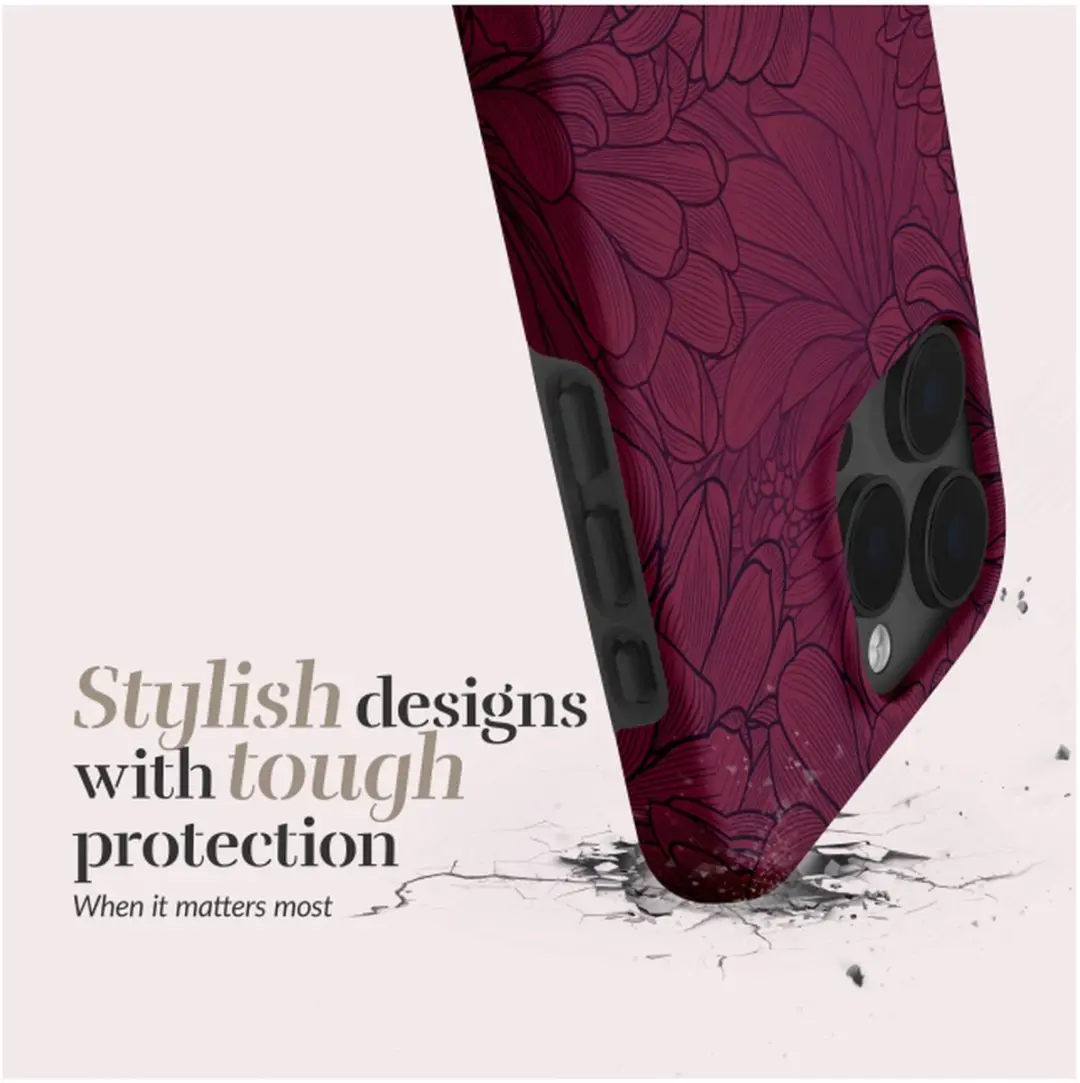 Mio iPhone 17 Pro Max Hoesje Berry Blooms - MagSafe