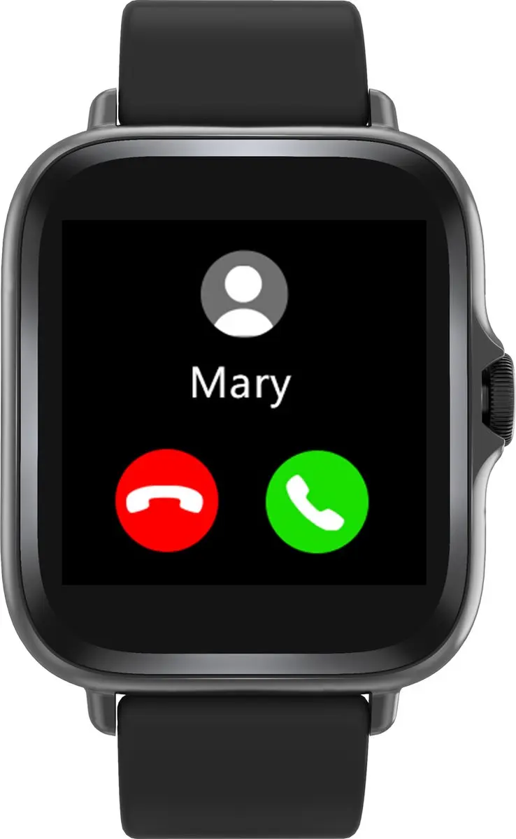 Denver SWC156 Smartwatch - 40mm - Hartslagmeter & Stappenteller - Zwart