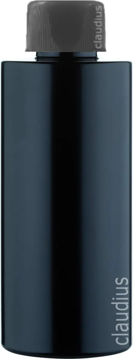 Splashbox Cosmetics Lege Fles 300ml PET - Zwart - 5 Stuks