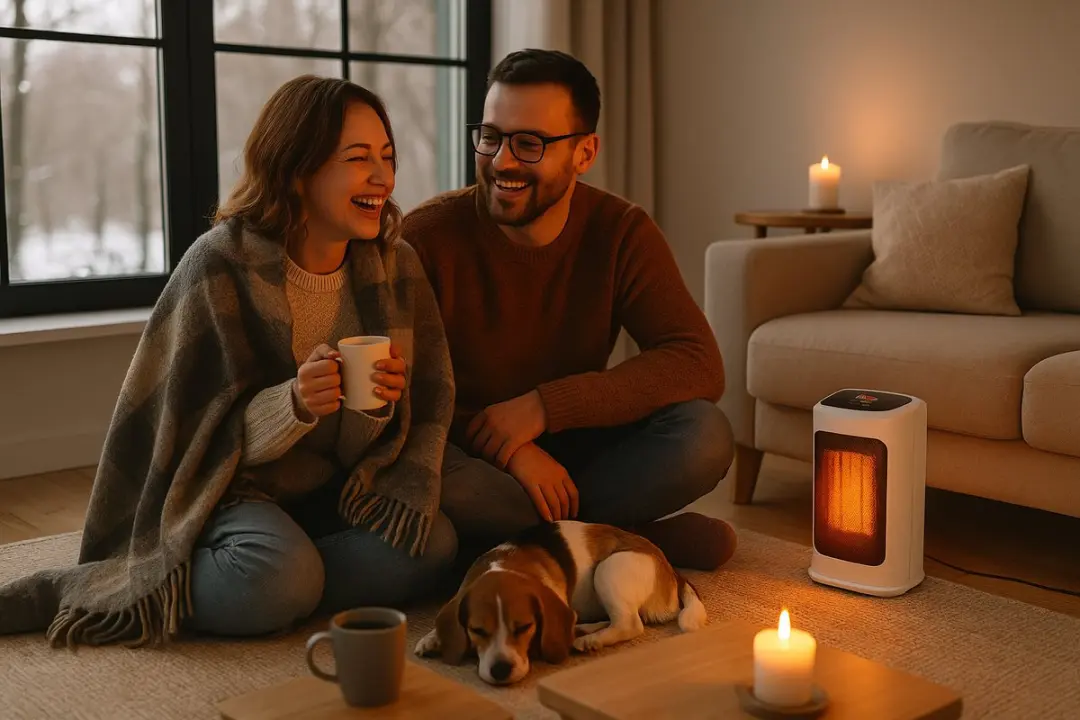 Midea NT20-20AR Torenverwarming 2000W - Zwartgrijs