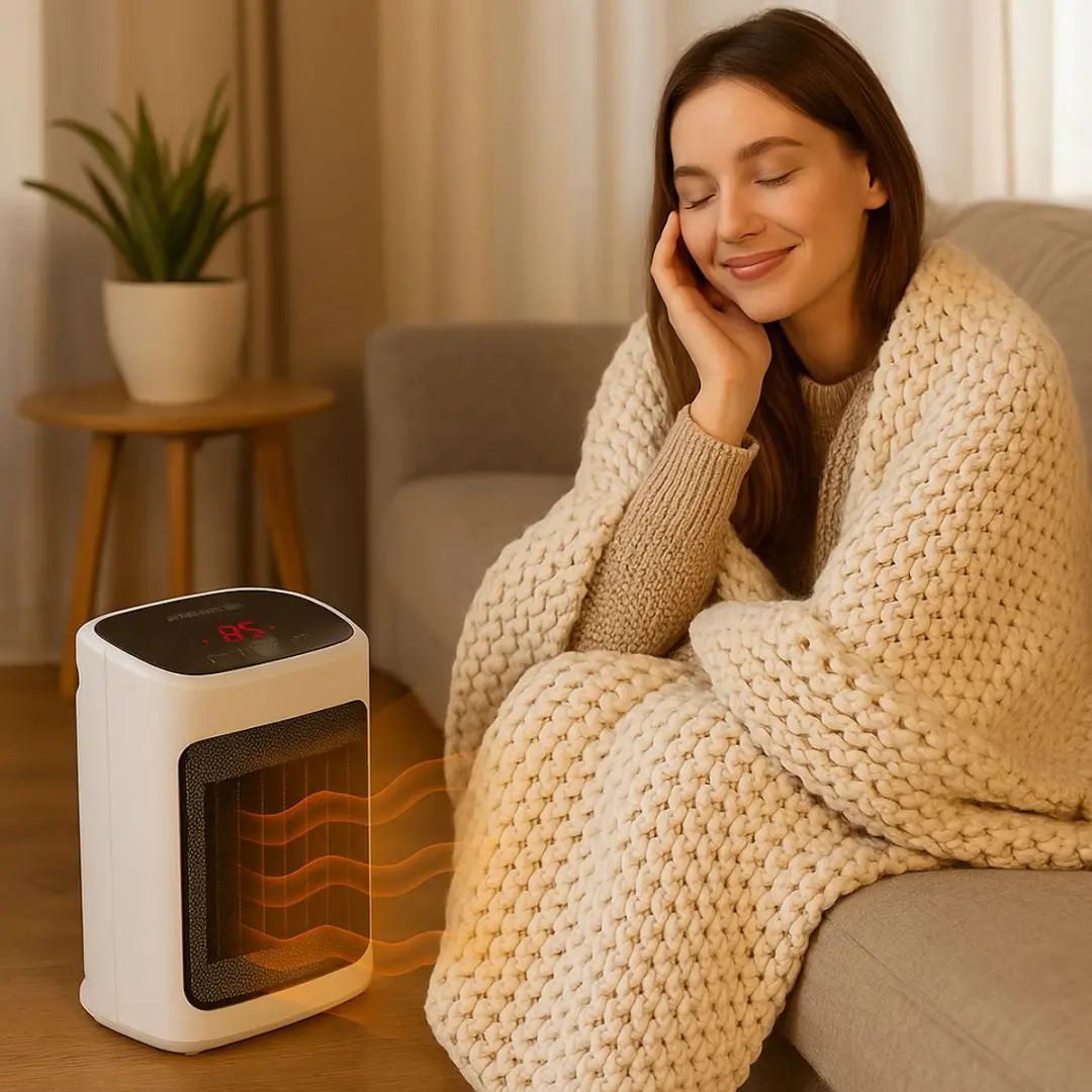 Midea NT20-20AR Torenverwarming 2000W - Zwartgrijs