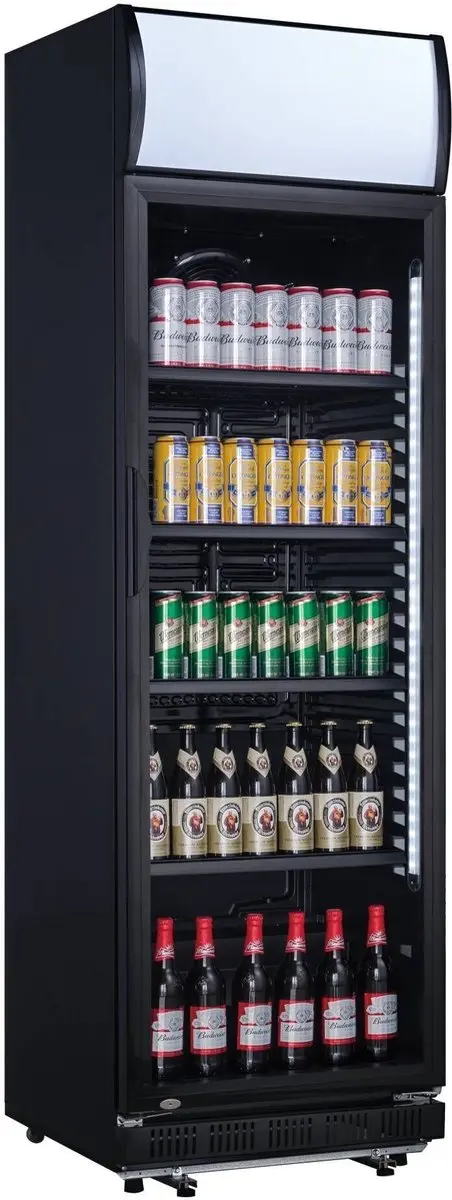 Exquisit ELDC400.3XLB Flessenkoeler 347L - Zwart