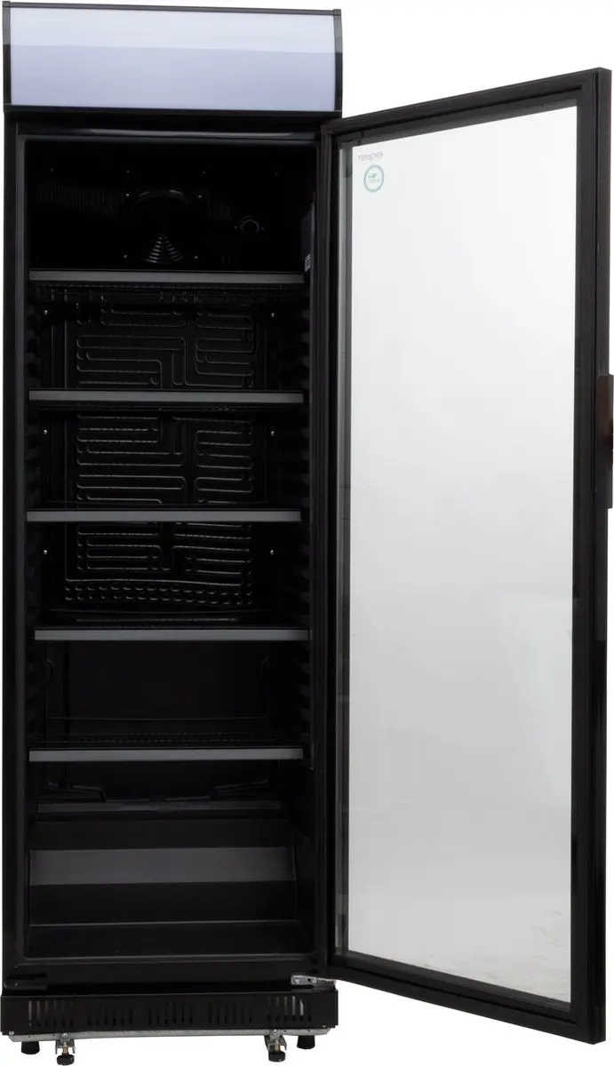 Exquisit ELDC400.3XLB Flessenkoeler 347L - Zwart