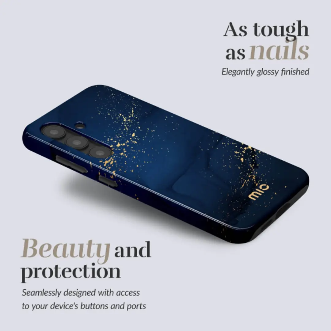 Mio Hoesje Samsung Galaxy A57 Midnight Sparkle - MagSafe