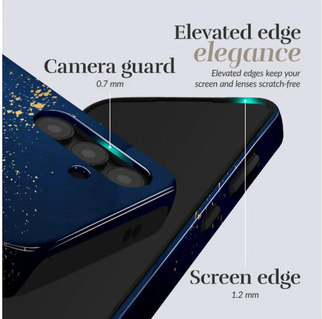 Mio Hoesje Samsung Galaxy A57 Midnight Sparkle - MagSafe