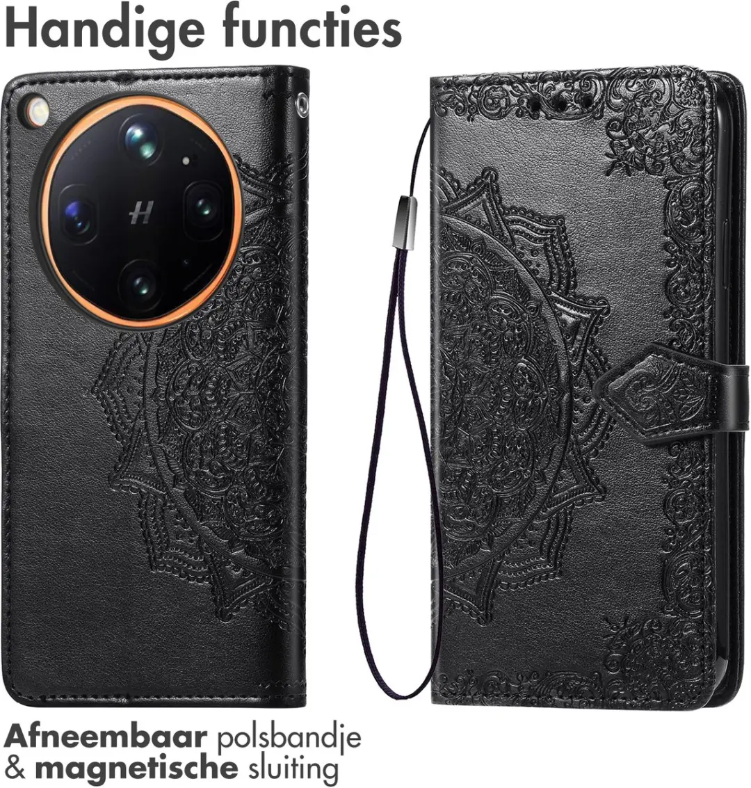 Imoshion Hoesje Oppo Find X9 Ultra - 3 Pasjes - Zwart