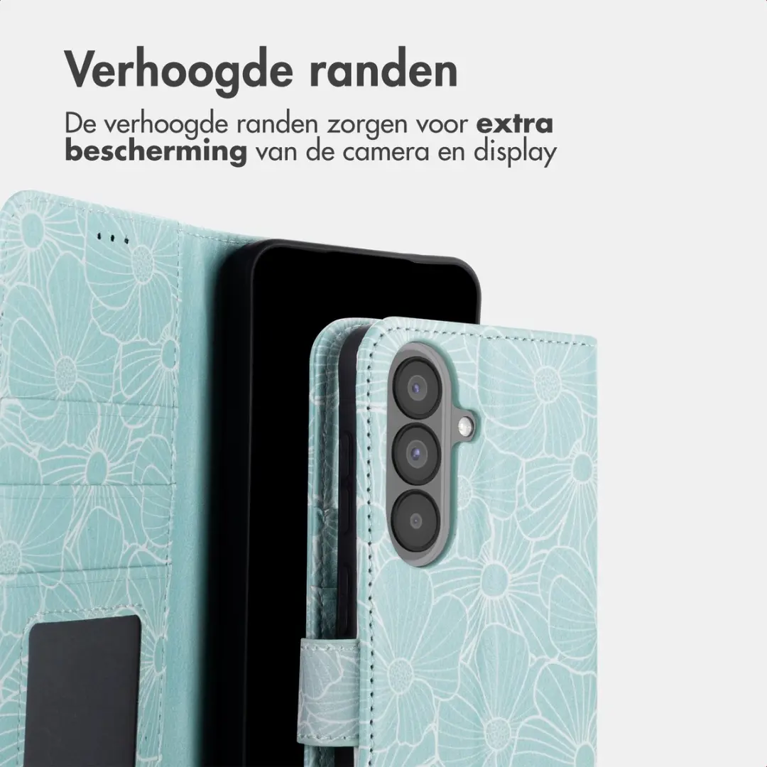 Imoshion Botanica Hoesje Samsung Galaxy A37 - 3 Pasjes - Groen