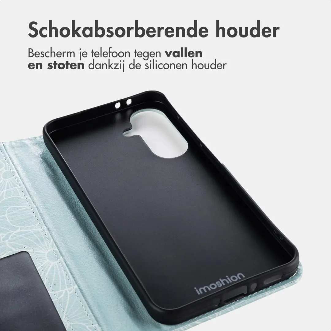 Imoshion Botanica Hoesje Samsung Galaxy A37 - 3 Pasjes - Groen