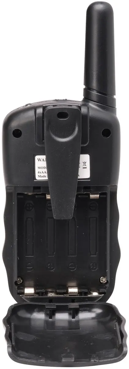 Denver WTA449 Walkietalkies - 2 Stuks - 8 Kanalen - 5km Bereik - Zwart