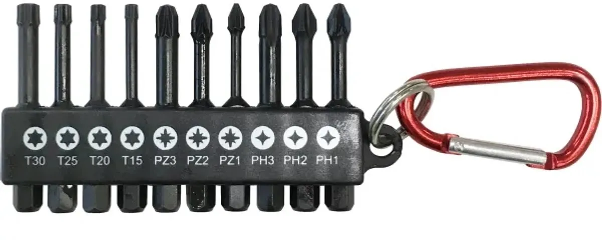 Hikoki 1/4" Impact Boren Set 10-delig