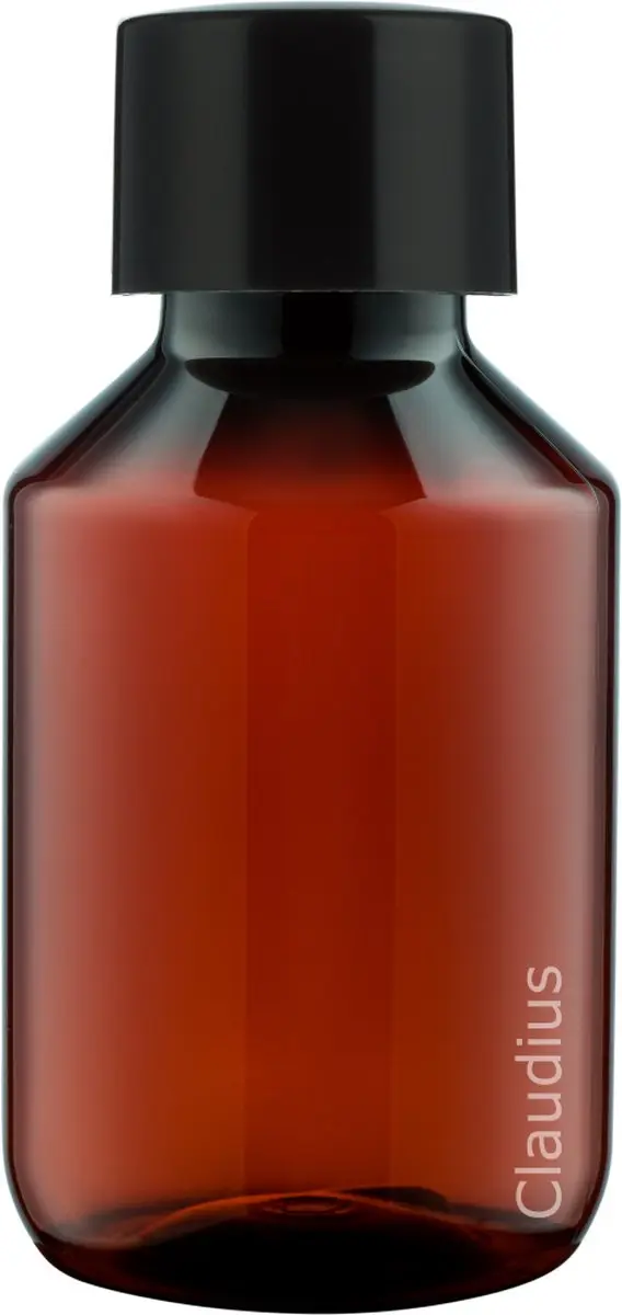 Splashbox Cosmetics Lege Fles 100ml PET Amber