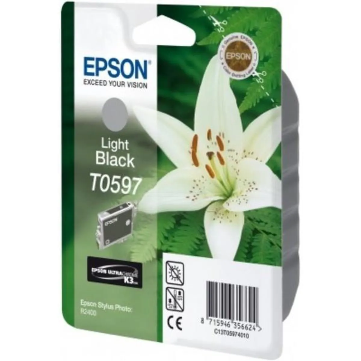 Epson T0597 Inktcartridge Licht Zwart - 520 pagina's