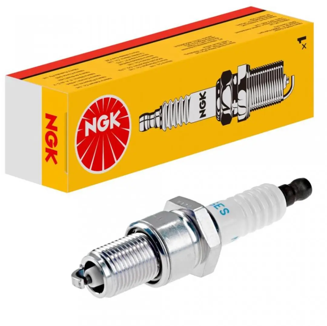 NGK BPR6ES-SOLID Bougie Moto - Wit