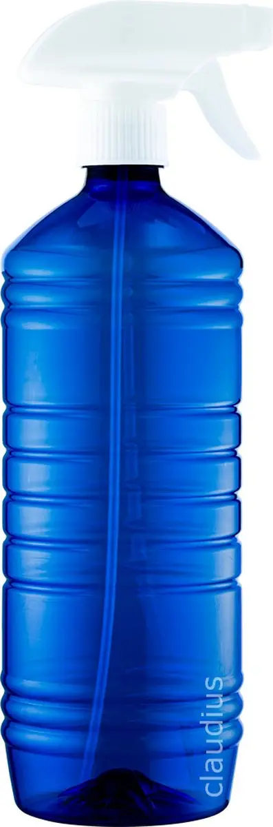 Splashbox Cosmetics Lege Plastic Fles 1L Blauw