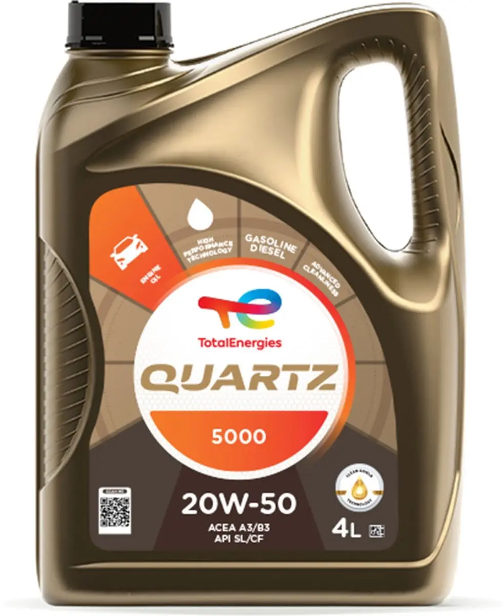 Total Quartz 5000 20W50 Motorolie