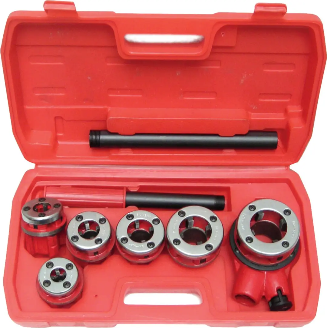 Brüder Mannesmann 530-9 Draadsnijset 9-delig - 1/4"-1 1/4"