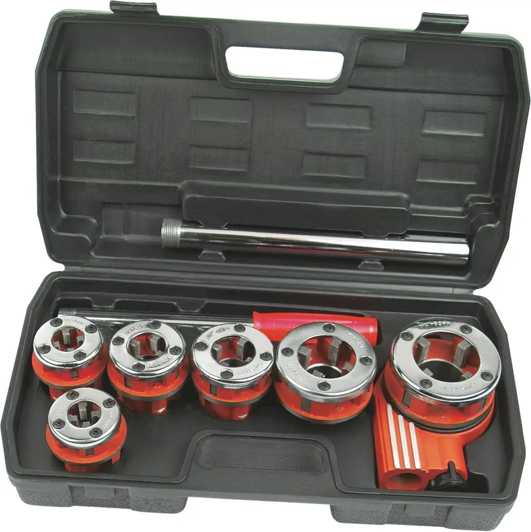 Brüder Mannesmann 530-9 Draadsnijset 9-delig - 1/4"-1 1/4"