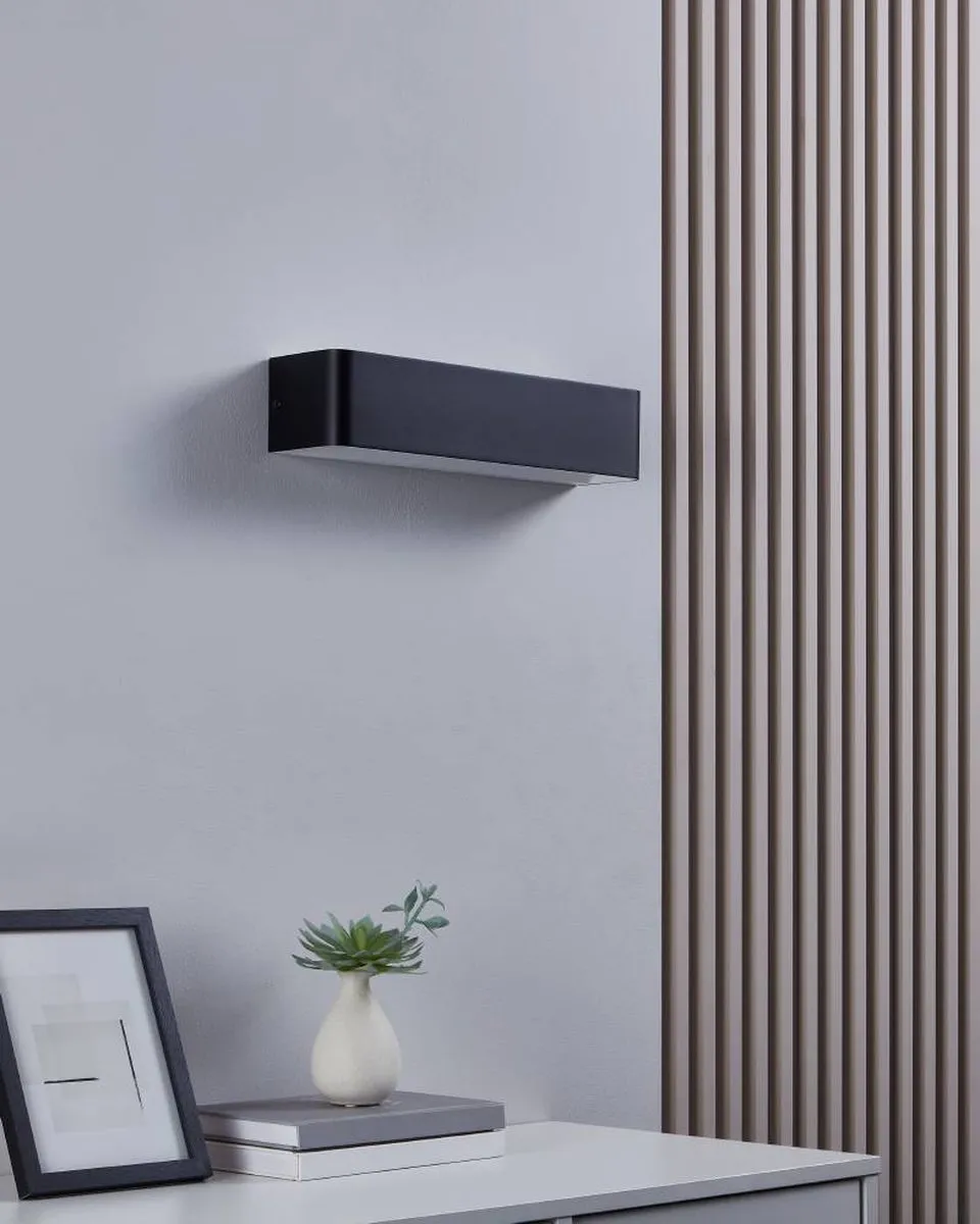 Eglo Sania 4 Wandlamp 36,5cm - Zwart/Wit