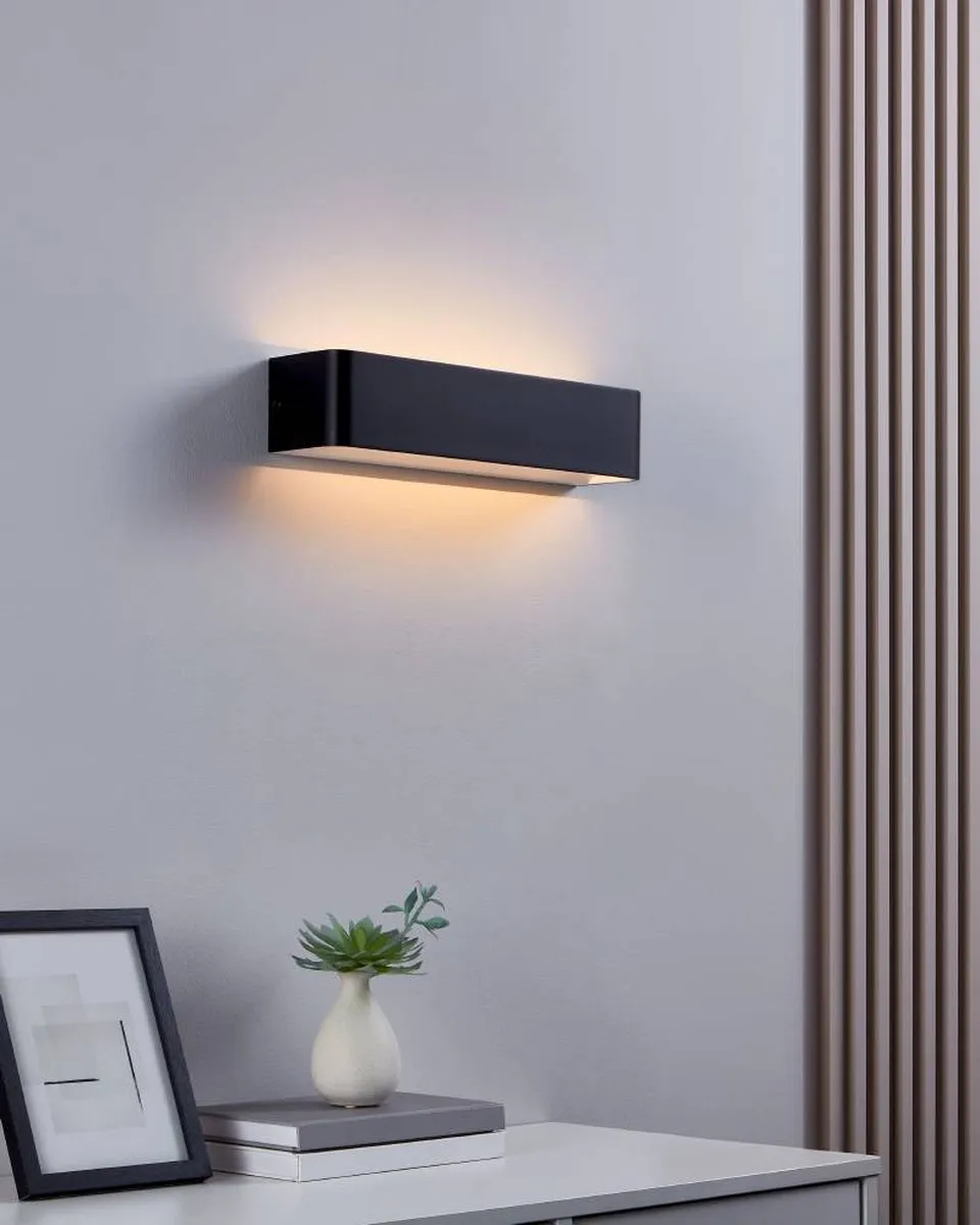 Eglo Sania 4 Wandlamp 36,5cm - Zwart/Wit